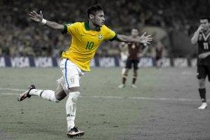 selective Coloring, Neymar, Brazil, Soccer