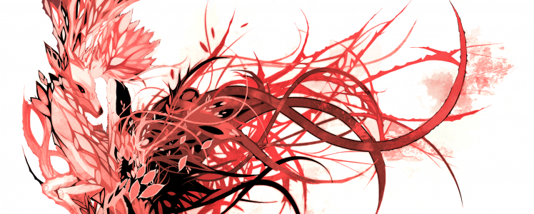 red, Spring, Abstract, Deer HD Wallpaper Desktop Background