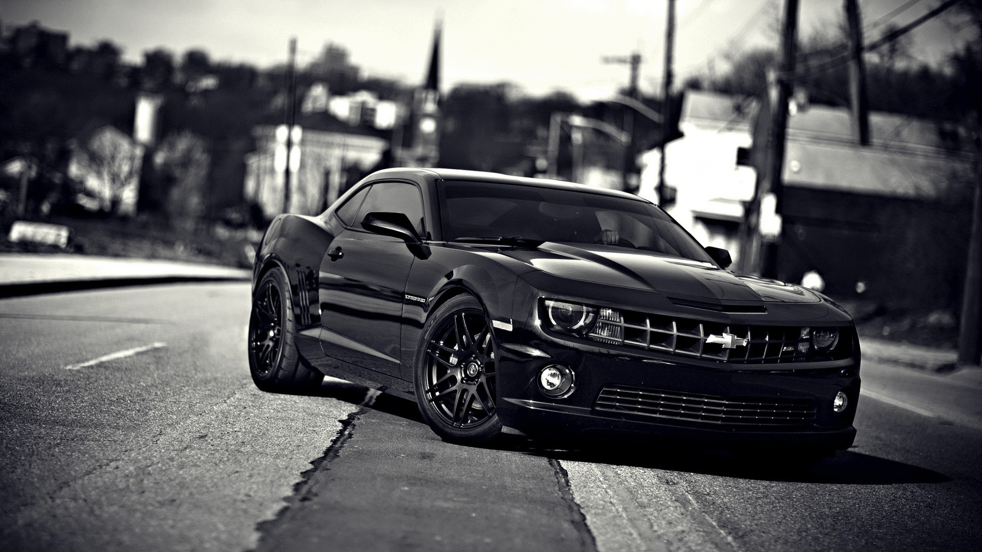 Chevrolet Camaro, Car, Muscle Cars, Black, Coupe Wallpaper