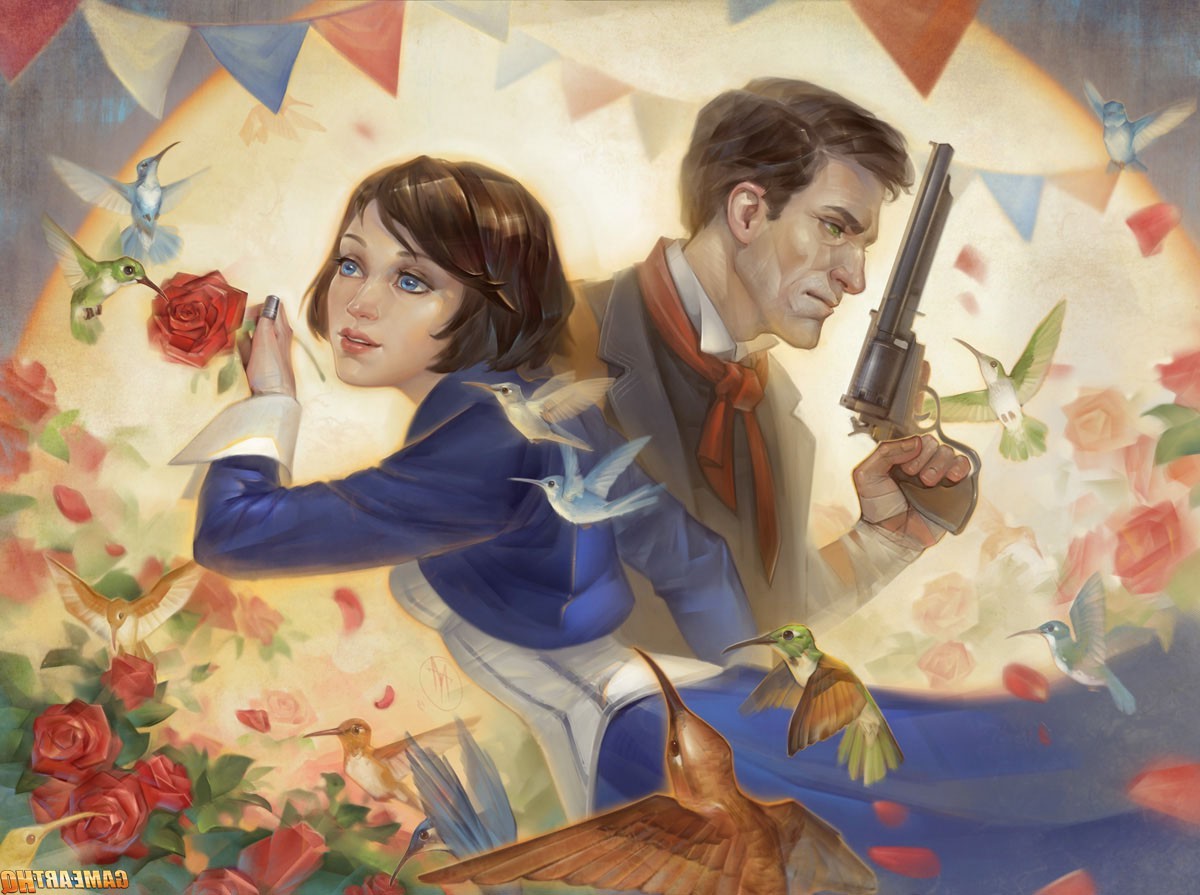 BioShock Infinite, Booker DeWitt, Video Games, Elizabeth (BioShock) Wallpaper
