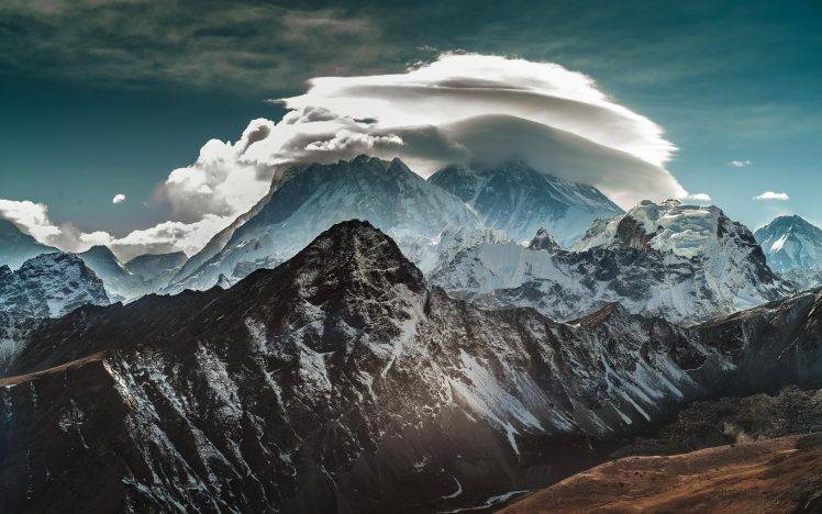 mountain, Landscape, Clouds HD Wallpaper Desktop Background