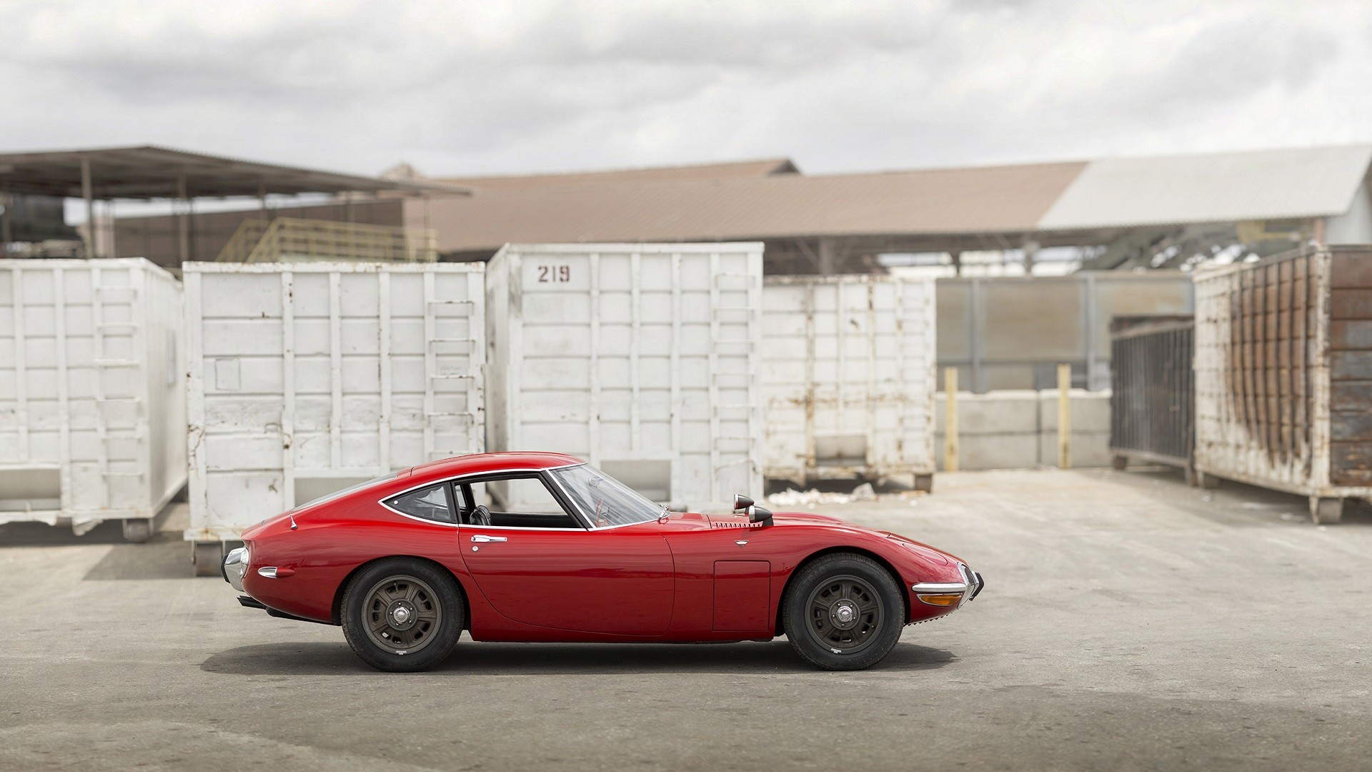 car, Toyota 2000GT, Toyota, Red, Red Cars Wallpaper