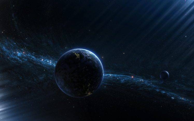 planet, Space, Earth, Milky Way, Space Art HD Wallpaper Desktop Background