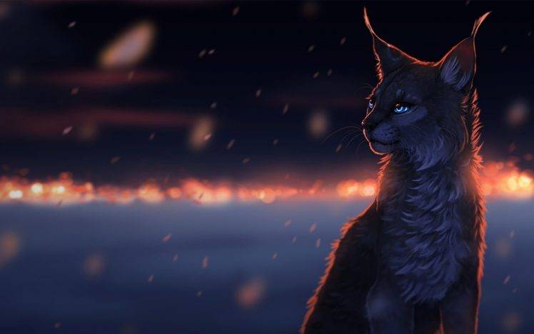 cat, Lynx, Animals, Glowing Eyes HD Wallpaper Desktop Background