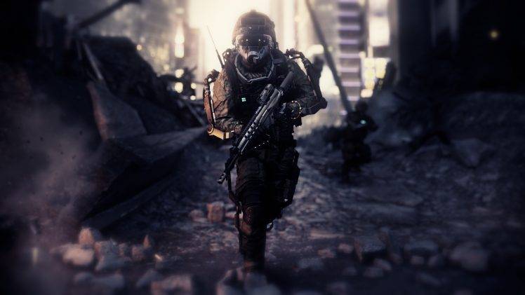 video Games, Call Of Duty: Advanced Warfare, PC Gaming, Machine Gun HD Wallpaper Desktop Background