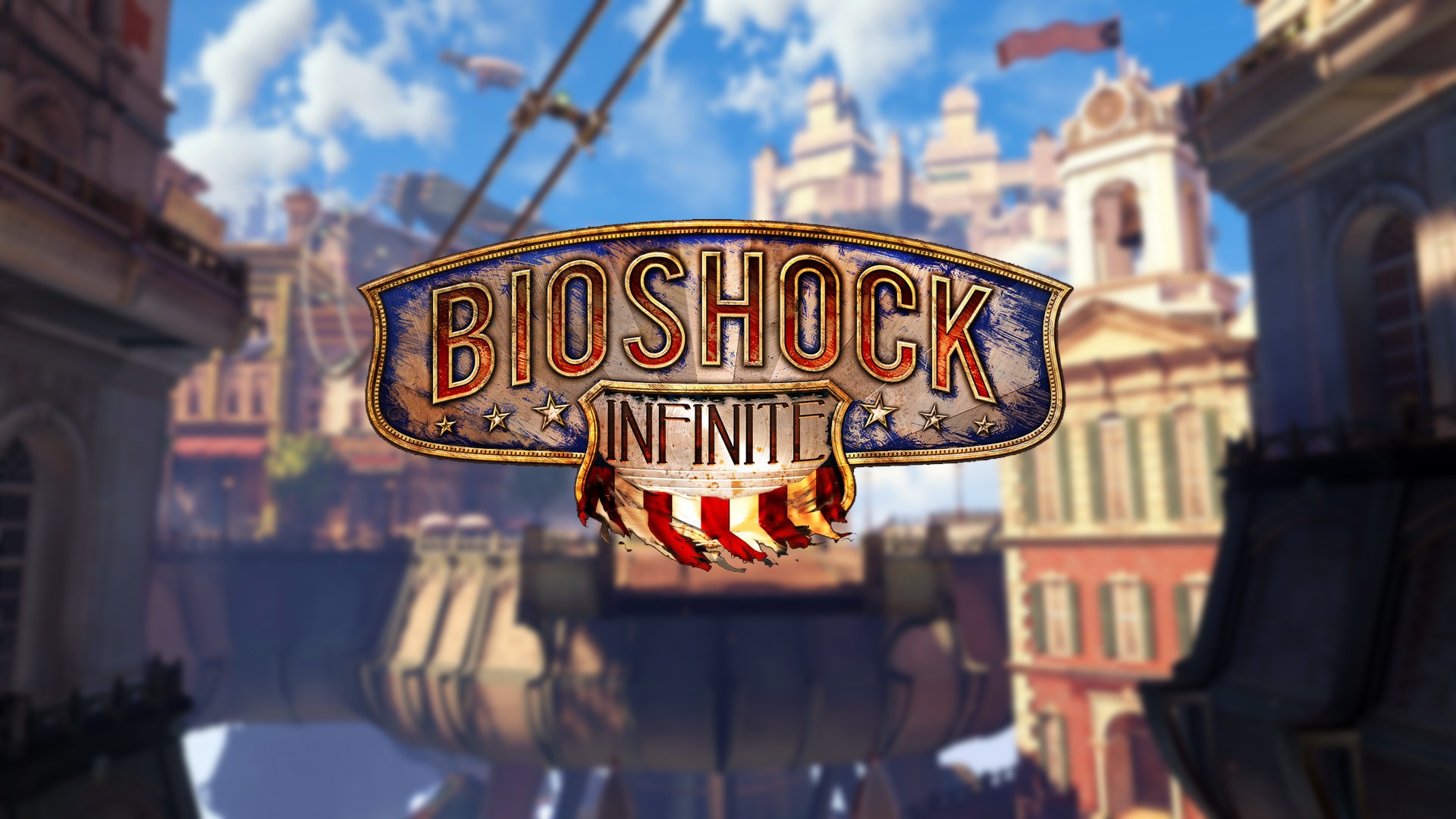 BioShock, BioShock Infinite, Video Games, PC Gaming, Consoles, Gamers, Blue, Red, Columbia (Bioshock) Wallpaper
