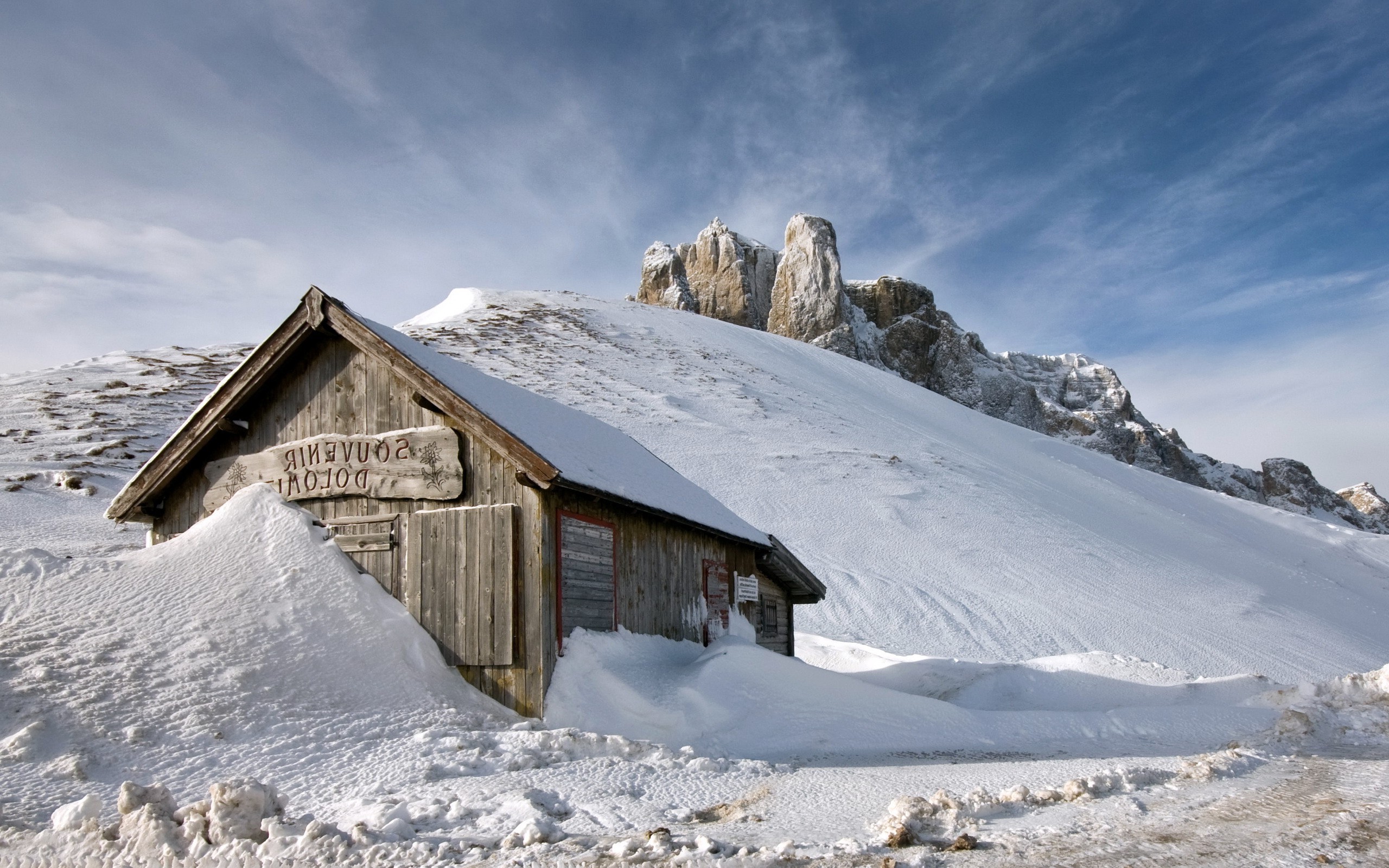 landscape, Snow, Mountain Wallpaper