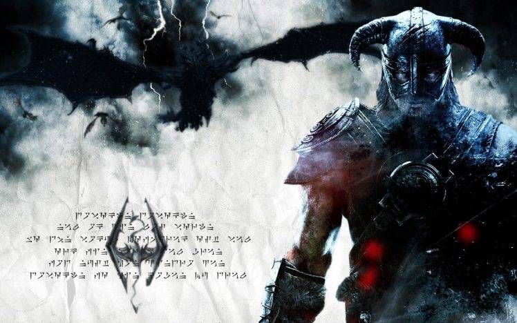 dragon, The Elder Scrolls V: Skyrim, Dragonborn, Dovahkiin HD Wallpaper Desktop Background