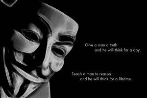 V For Vendetta, Quote