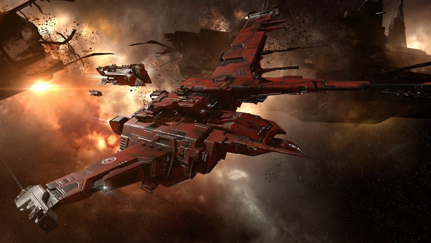 EVE Online, Caldari, Video Games, Space, Spaceship, Science Fiction Wallpaper