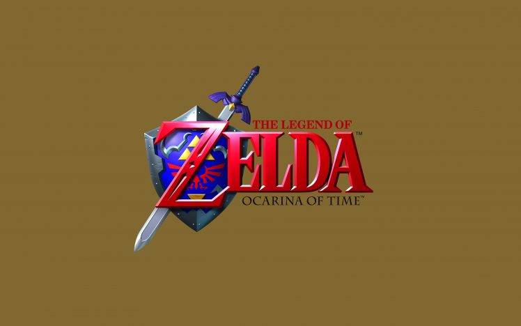 The Legend Of Zelda: Ocarina Of Time, Video Games, Simple Background HD Wallpaper Desktop Background