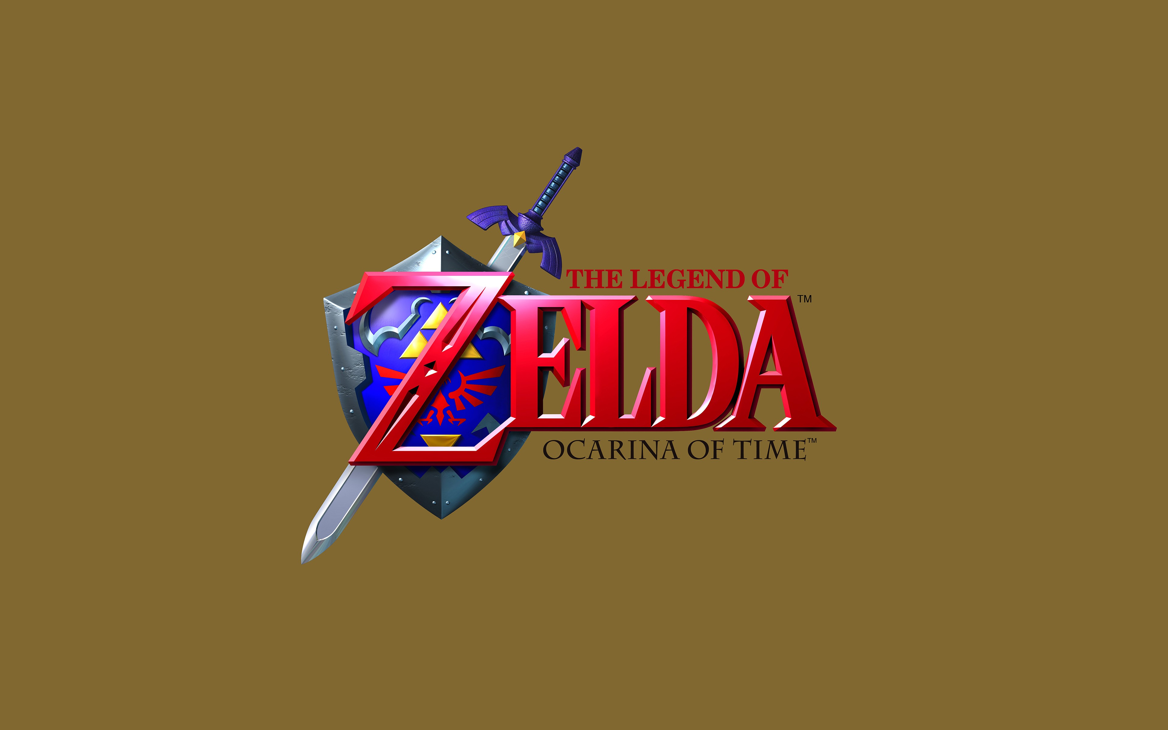 The Legend Of Zelda Ocarina Of Time Video Games Simple Background