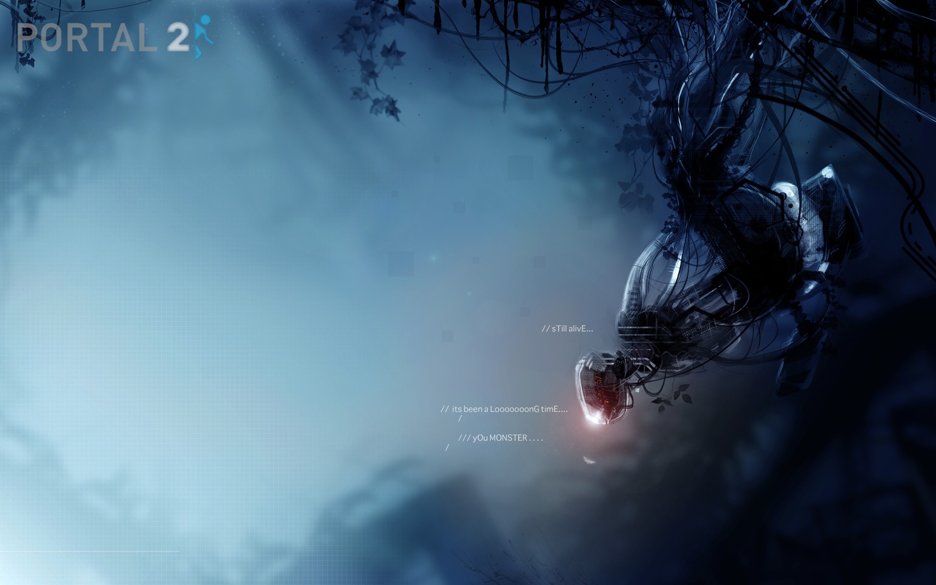 video Games, Portal 2, GLaDOS Wallpaper