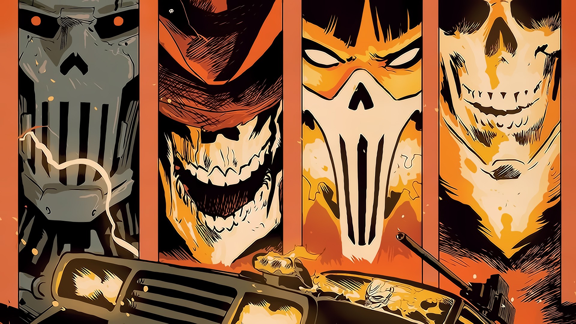 comic Books, Marvel Comics, Ghost Rider Wallpaper