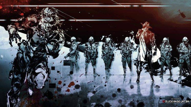 Naked Snake, Kojima Productions, Video Games, Metal Gear Solid V: Ground Zeroes HD Wallpaper Desktop Background