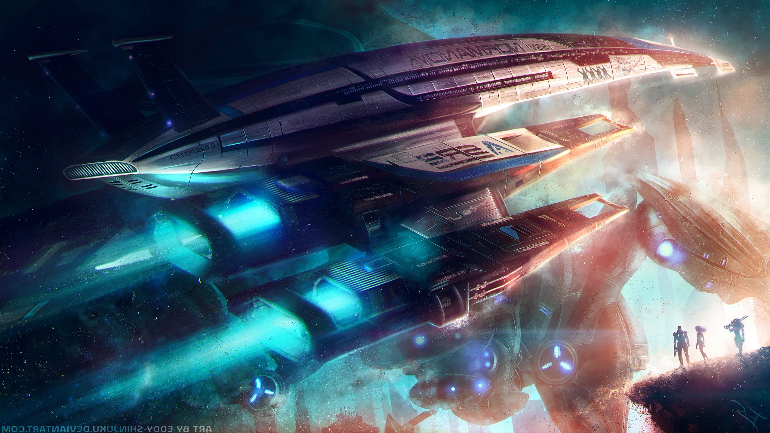 Mass Effect, Normandy SR 2, Video Games Wallpaper