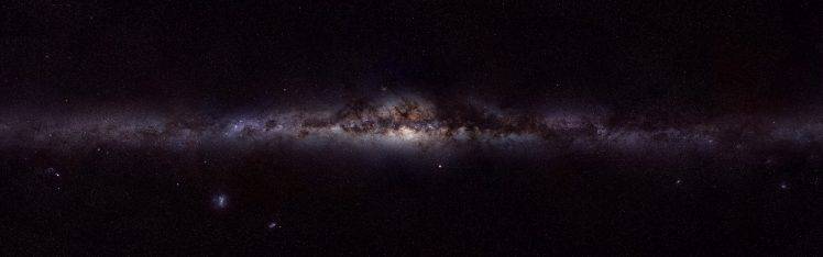 Milky Way, Space, Galaxy, Stars, Multiple Display HD Wallpaper Desktop Background