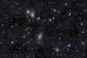 space, Galaxy, Stars, Cluster, Virgo