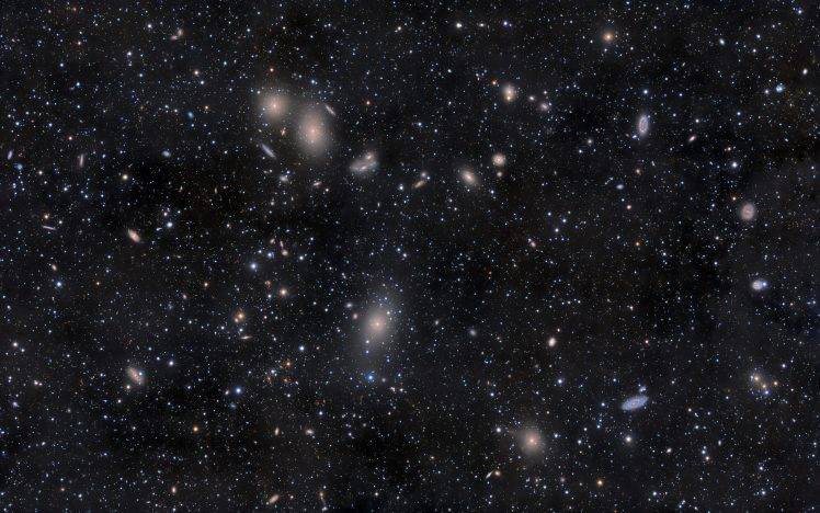 space, Galaxy, Stars, Cluster, Virgo HD Wallpaper Desktop Background