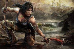 video Games, Video Game Characters, Video Game Girls, Tomb Raider, Lara Croft, Fan Art, Artwork