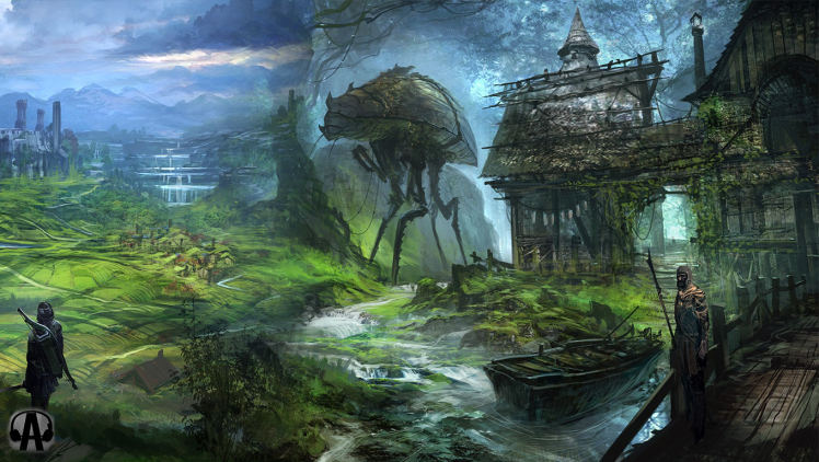 The Elder Scrolls IV: Oblivion, Elder Scrolls, Fan Art HD Wallpaper Desktop Background