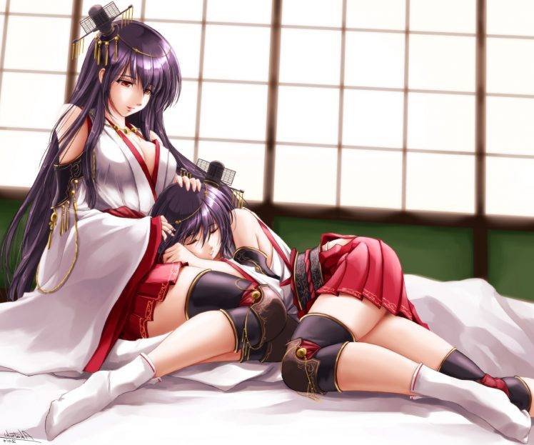 Kantai Collection Yamashiro Fusou Sexy Anime Wallpapers Hd Desktop And Mobile Backgrounds