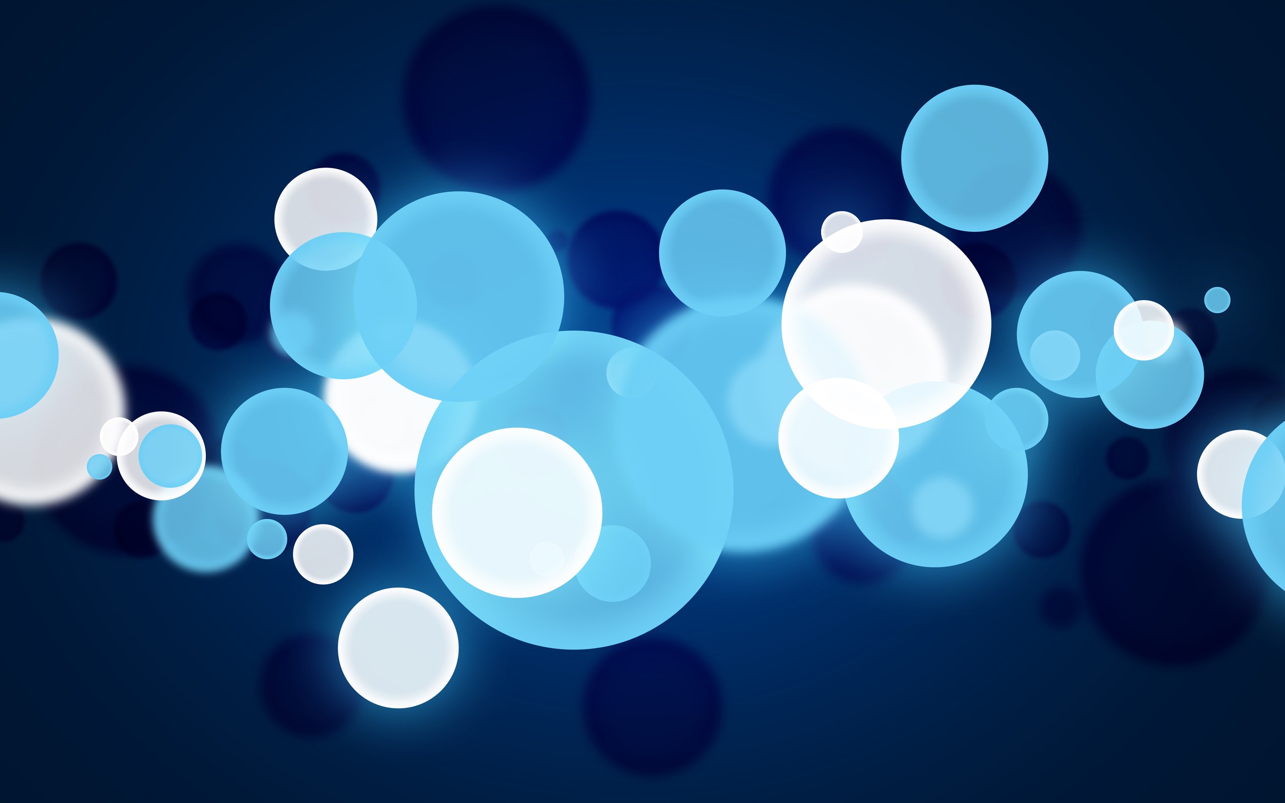 dots, Abstract, Sphere, Blue Wallpaper