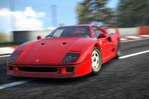 Gran Turismo 6, PlayStation 3, Car, Ferrari, Ferrari F40, Motion Blur