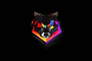 abstract, Wolf