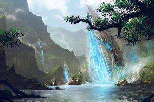 river, Fantasy Art, Nature, Video Games