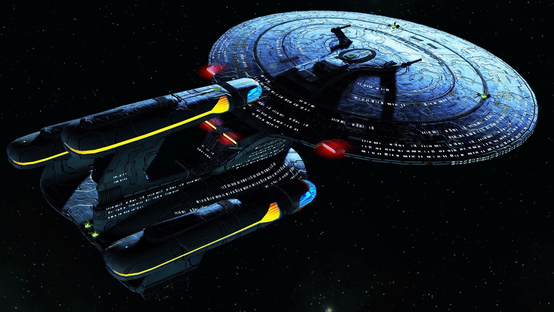 Star Trek, Space, Spaceship, Futuristic, Science Fiction, Galaxy X Class Wallpaper