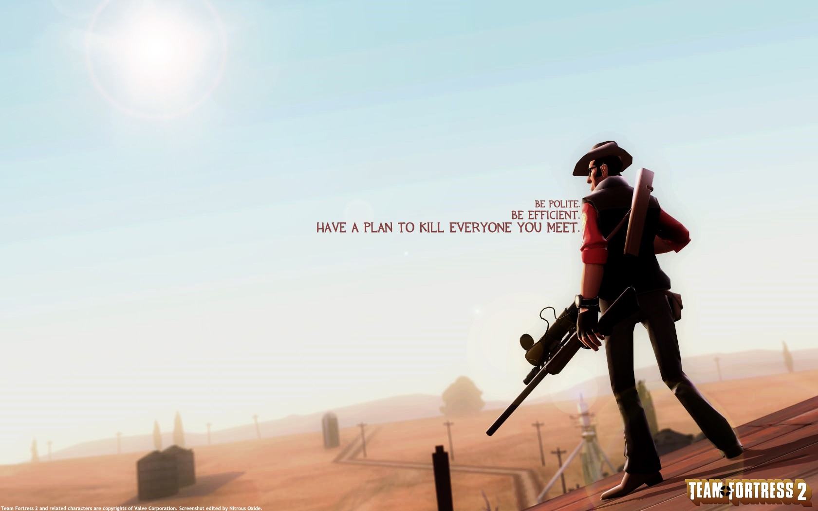 video Games, Team Fortress 2, Quote Wallpaper
