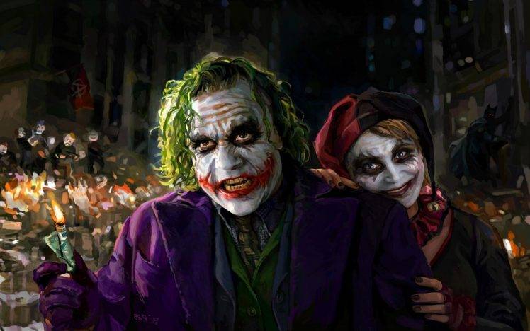 Harley Quinn, Joker, DC Comics, Artwork, Batman Wallpapers HD / Desktop and  Mobile Backgrounds