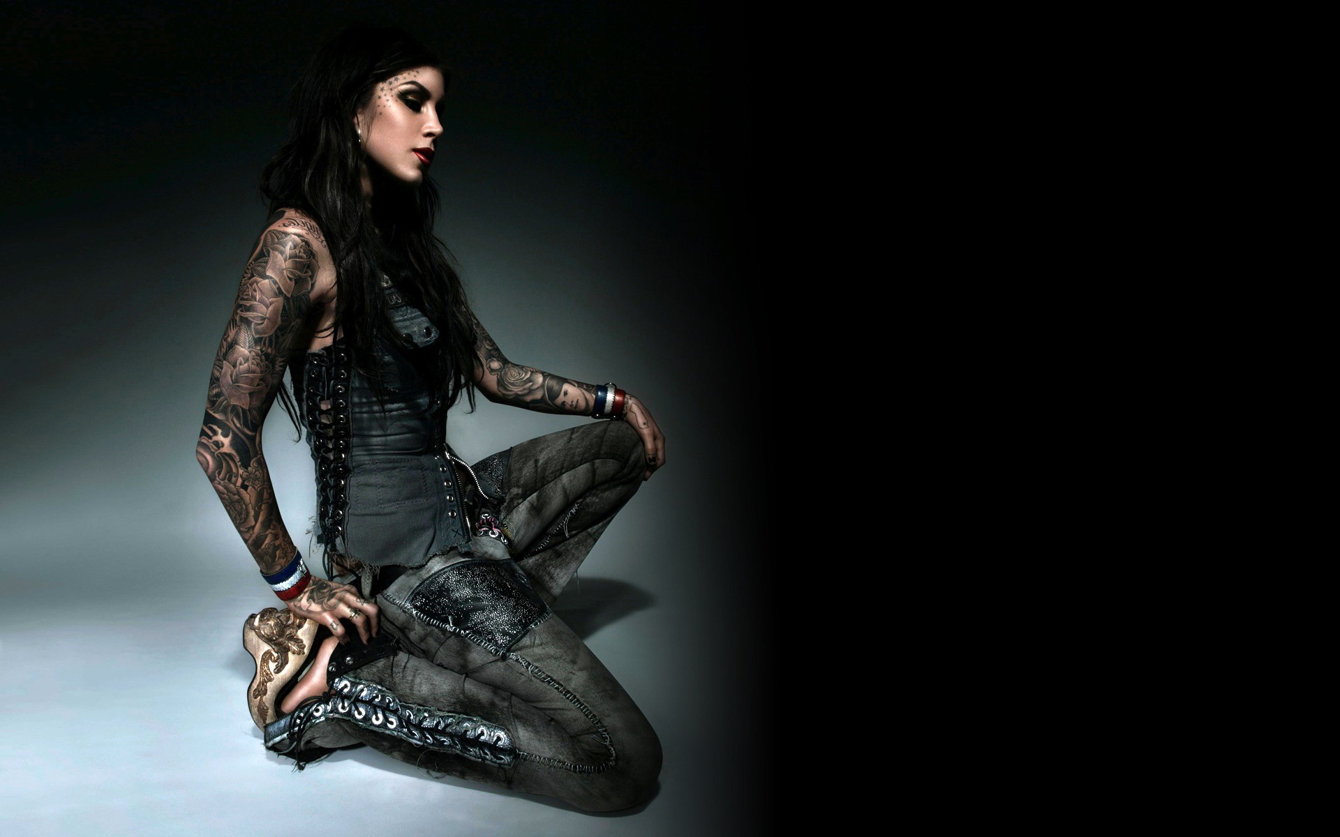 Kat Von D, Tattoo, Model Wallpaper