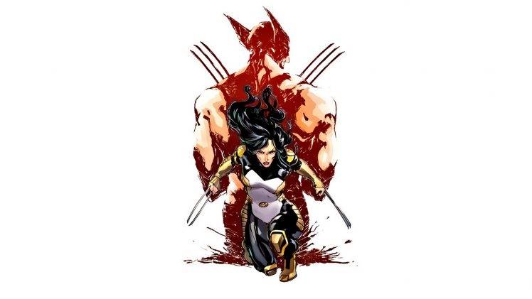 comics, Wolverine, Marvel Comics, X 23, Laura Kinney, Superheroines, Mutant, X Men HD Wallpaper Desktop Background