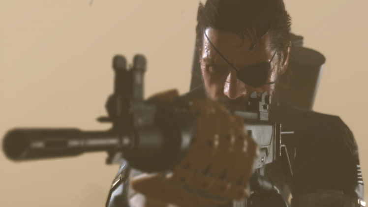 Metal Gear, Video Games, Venom Snake, Machine Gun HD Wallpaper Desktop Background