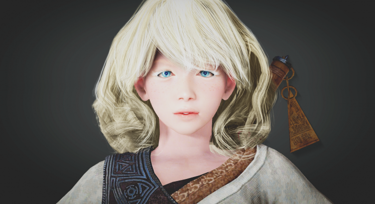 video Games, Black Desert, Light Hair, Blue Eyes HD Wallpaper Desktop Background
