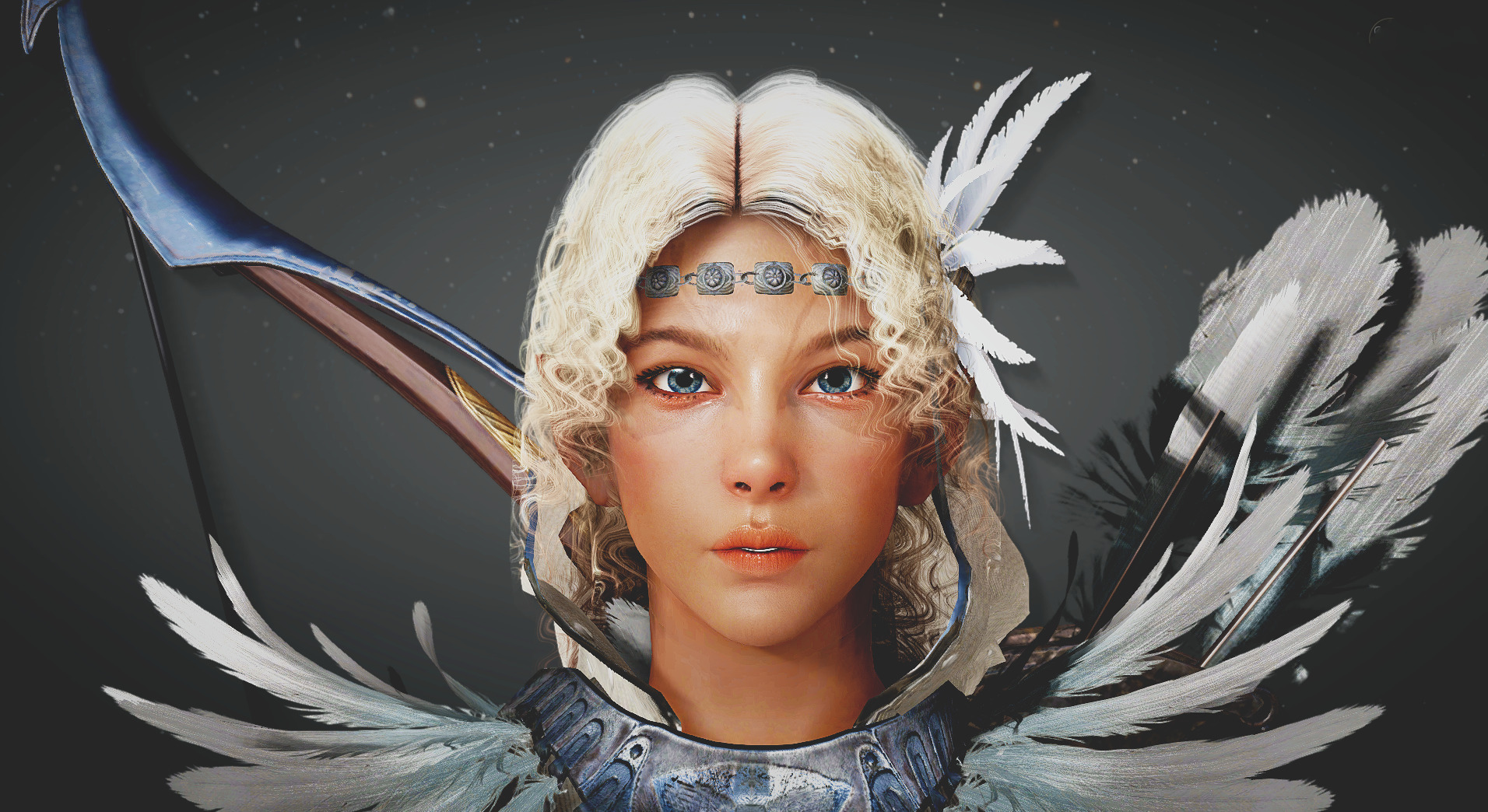 video Games, Black Desert, Light Hair, Blue Eyes Wallpaper