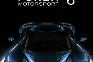 Forza Motorsport 6, Video Games, Ford GT, Car, Simple Background, Portrait Display