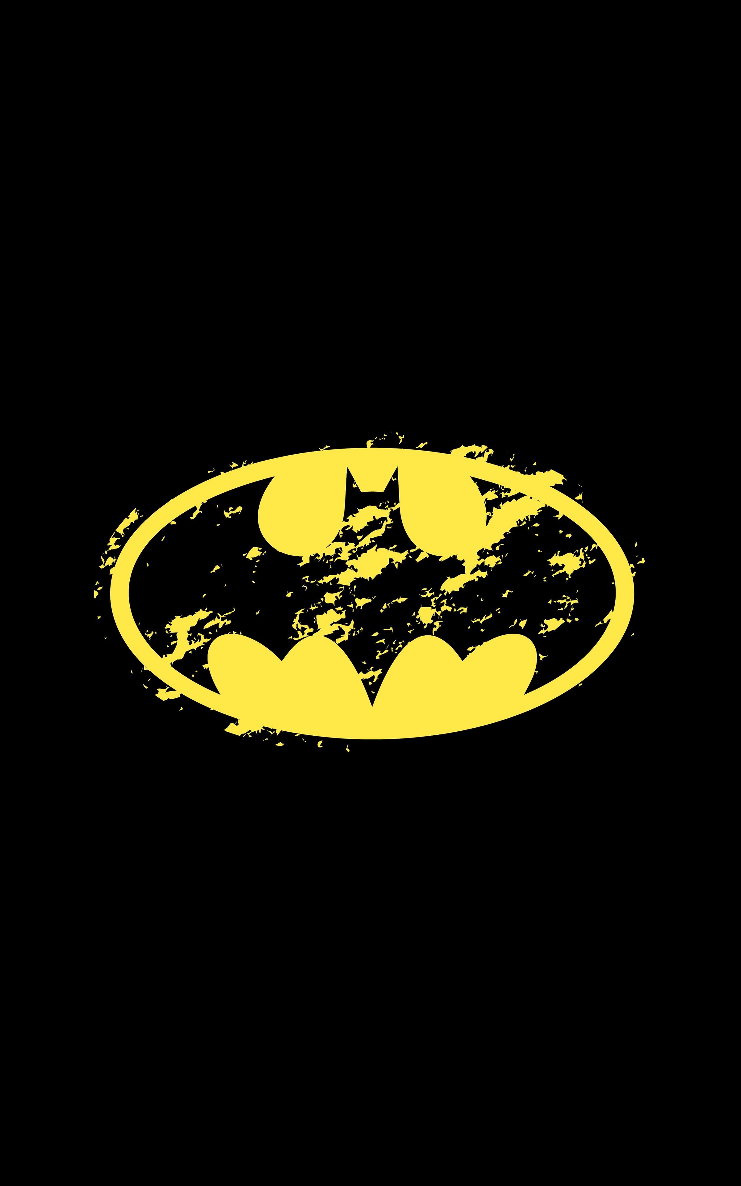 Batman, Batman Logo, Simple Background, Portrait Display Wallpaper