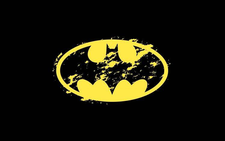 Batman, Batman Logo, Simple Background HD Wallpaper Desktop Background