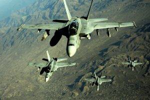US Air Force, FA 18 Hornet, Military