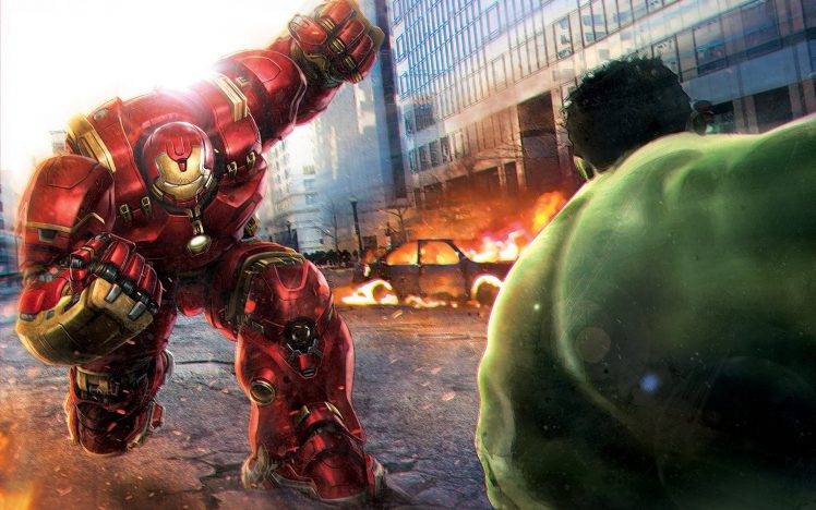 The Avengers, Avengers: Age Of Ultron, Iron Man, Hulk, Marvel Comics, Comics, Superhero HD Wallpaper Desktop Background