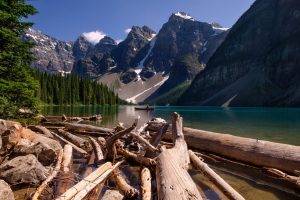 landscape, Lake, Mountain, Nature