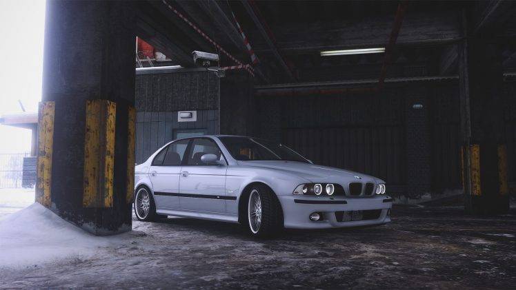car, BMW, E 39 HD Wallpaper Desktop Background