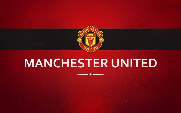 Manchester United, Soccer Clubs, Premier League, Typography HD Wallpaper Desktop Background