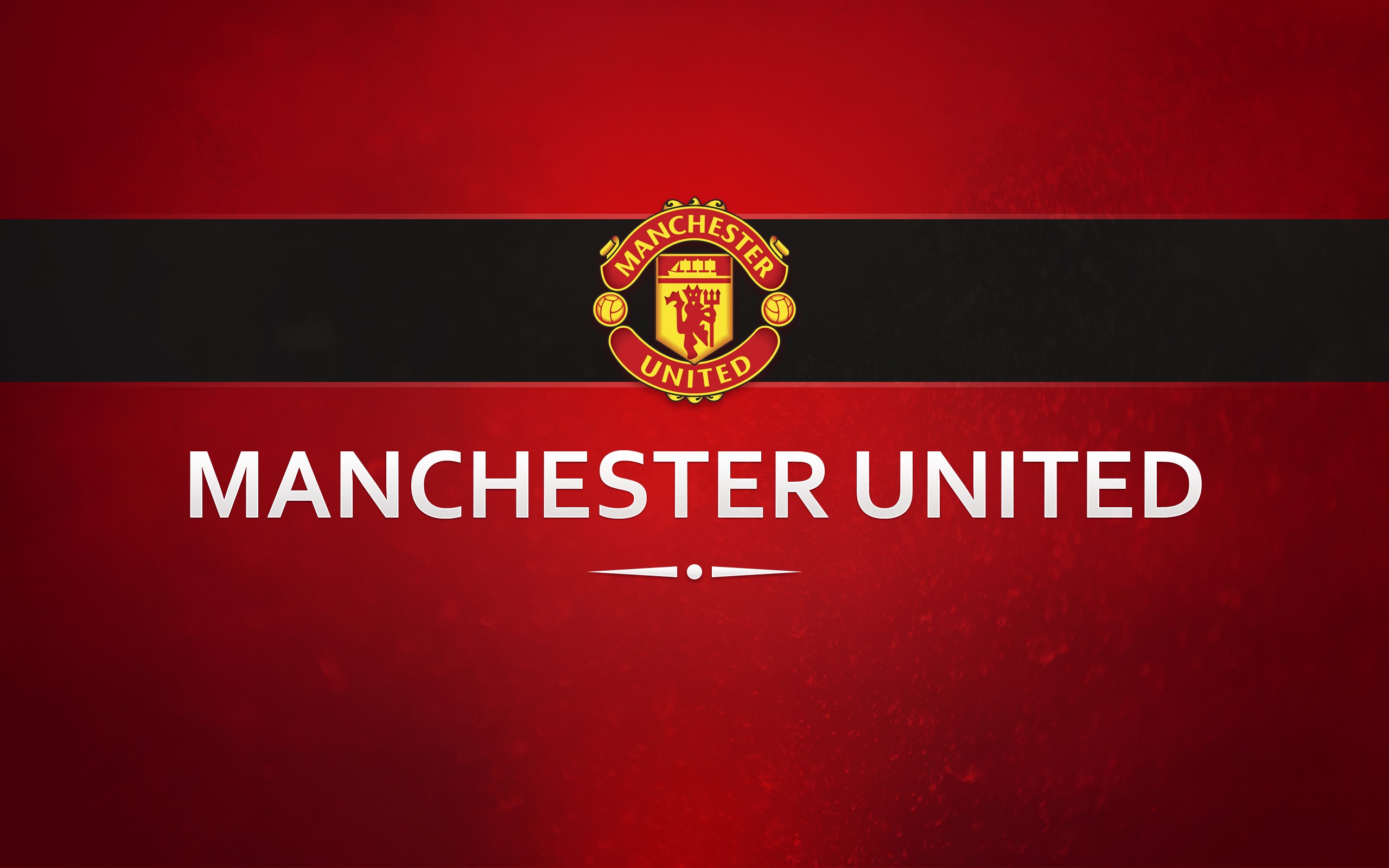Manchester United, Soccer Clubs, Premier League, Typography Wallpapers