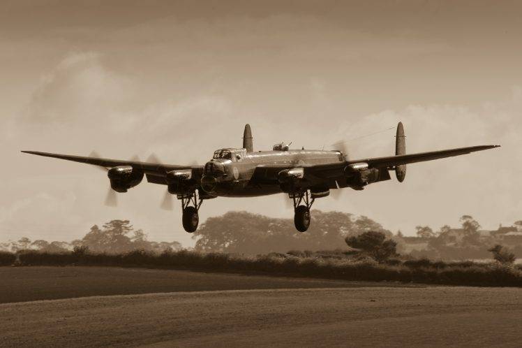 aircraft, Avro Lancaster, Military Aircraft, Bomber HD Wallpaper Desktop Background