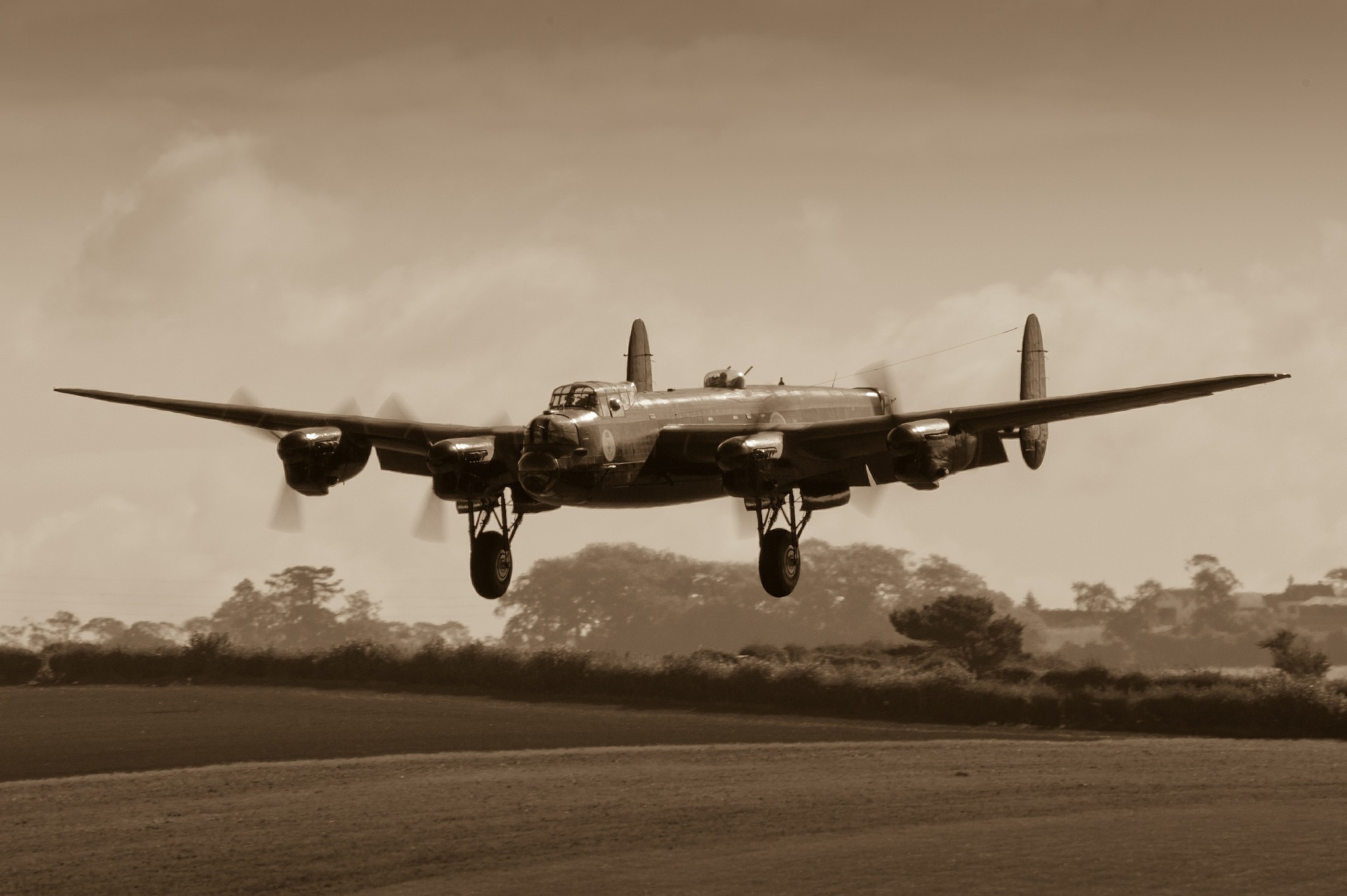 aircraft, Avro Lancaster, Military Aircraft, Bomber Wallpaper