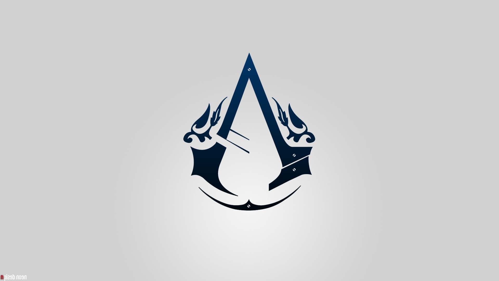 Assassins Creed, Symbols, Video Games, Simple Background Wallpaper